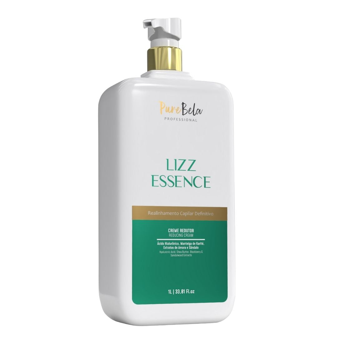 Progressiva Lizz Essence Orgânica – Alisamento Suave, Natural e Anti-Frizz com Brilho e Leveza