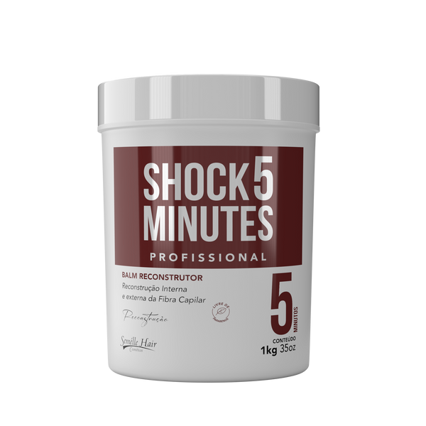 Máscara SHOCK 5 Reconstrução Capilar 1KG