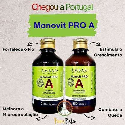 Monovit Pro A para Crescimento Capilar e Fortalecimento