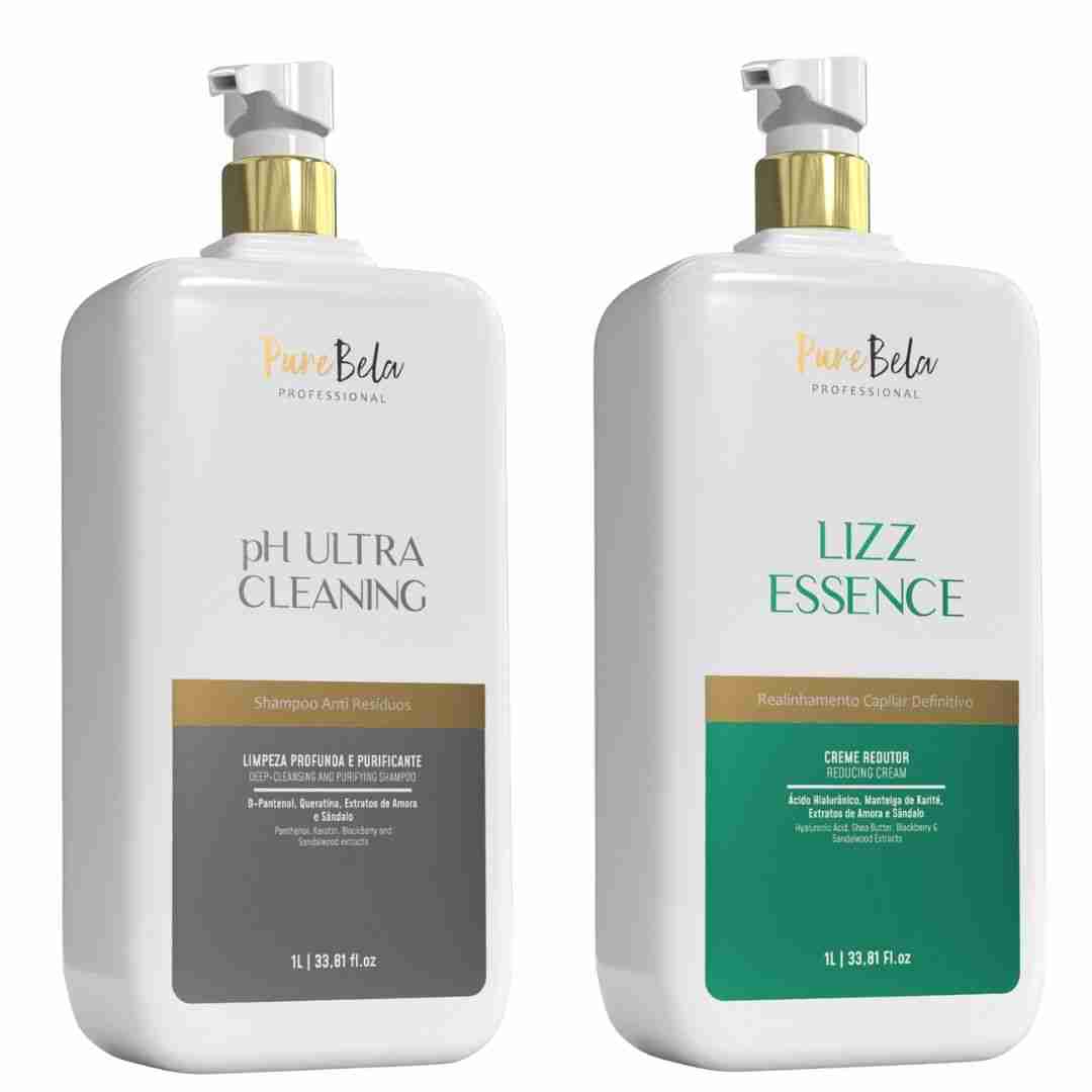 Progressiva Lizz Essence 2x1L - Alisamento Capilar Orgânico