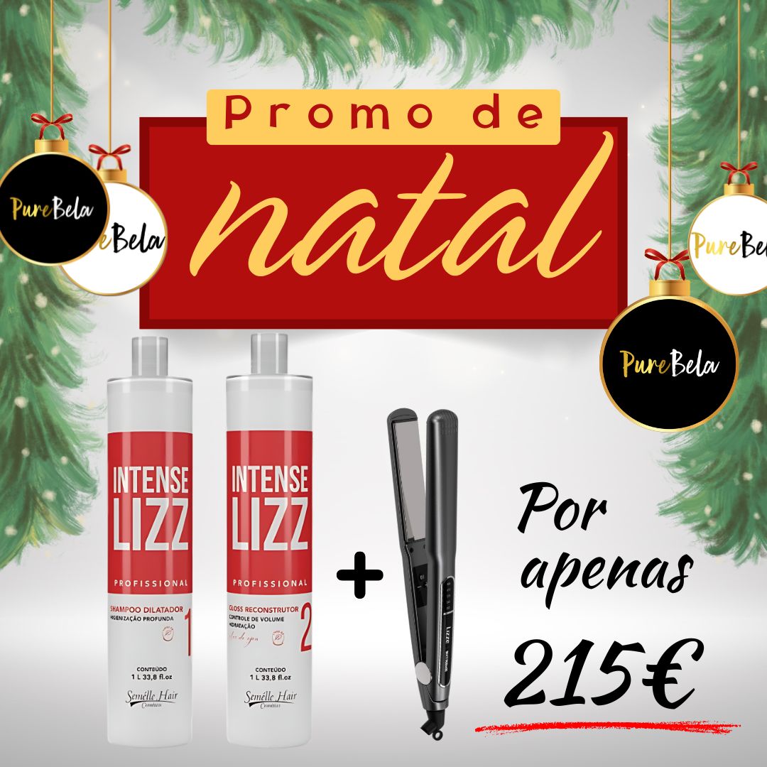Progressiva Intense Lizz + Prancha Lizze Extreme