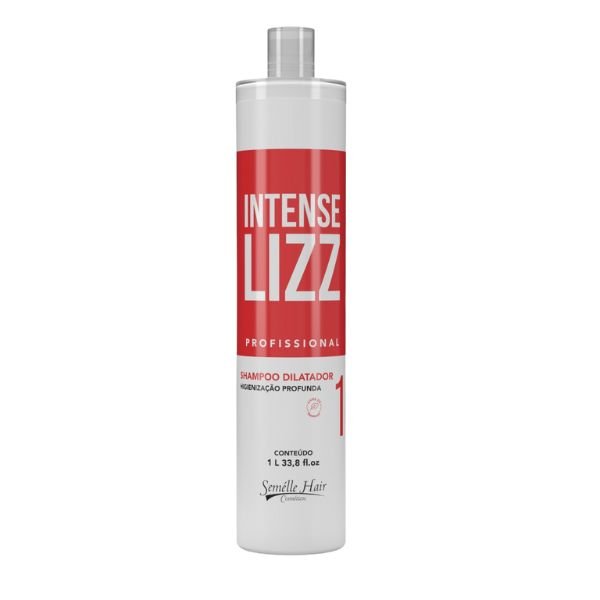 SHAMPOO ANTI RESIDUO INTENSE LIZZ 1L - Pure Bela - Cosméticos & Acessórios