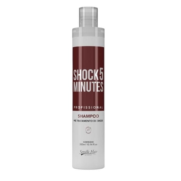 SHAMPOO SHOCK5 PROFISSIONAL 300ML - Pure Bela - Cosméticos & Acessórios