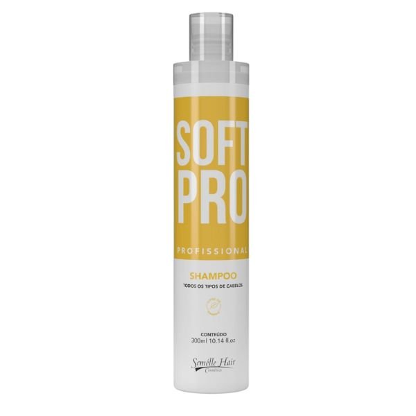 SHAMPOO SOFT PRO PROFISSIONAL 300ML - Pure Bela - Cosméticos & Acessórios